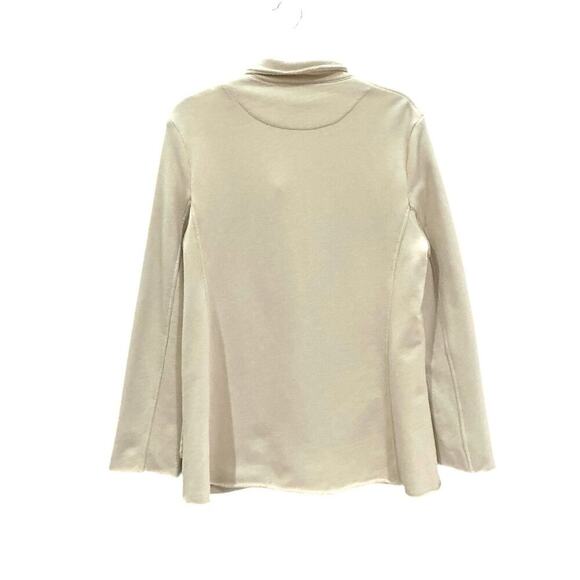 Frank & Eileen Belfast Vintage White Triple Fleece 100% Cotton Jacket Size XS - Picture 7 of 11